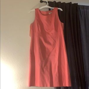 Coral/pink Loft dress